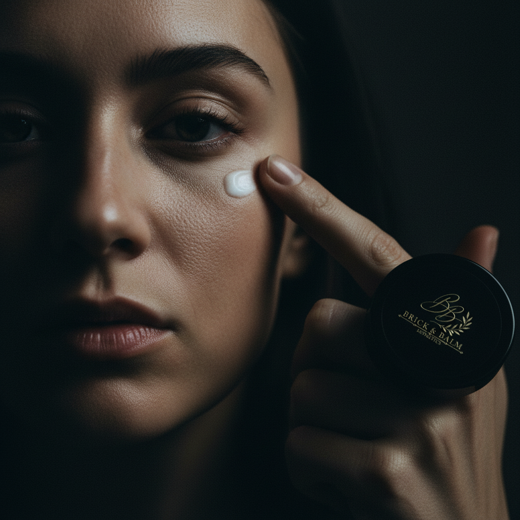 Active Eye Cream under-eye application