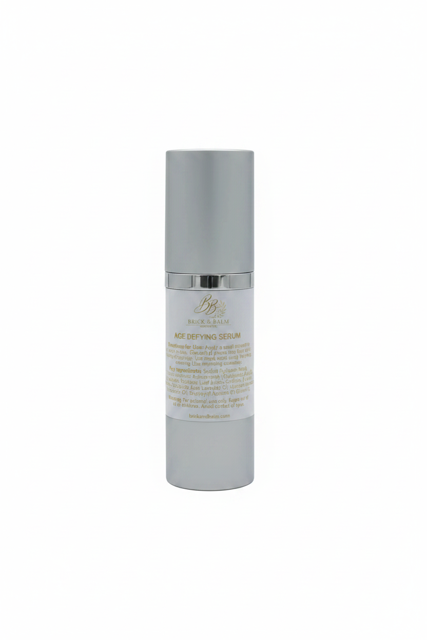 Age Defying Serum Back Label