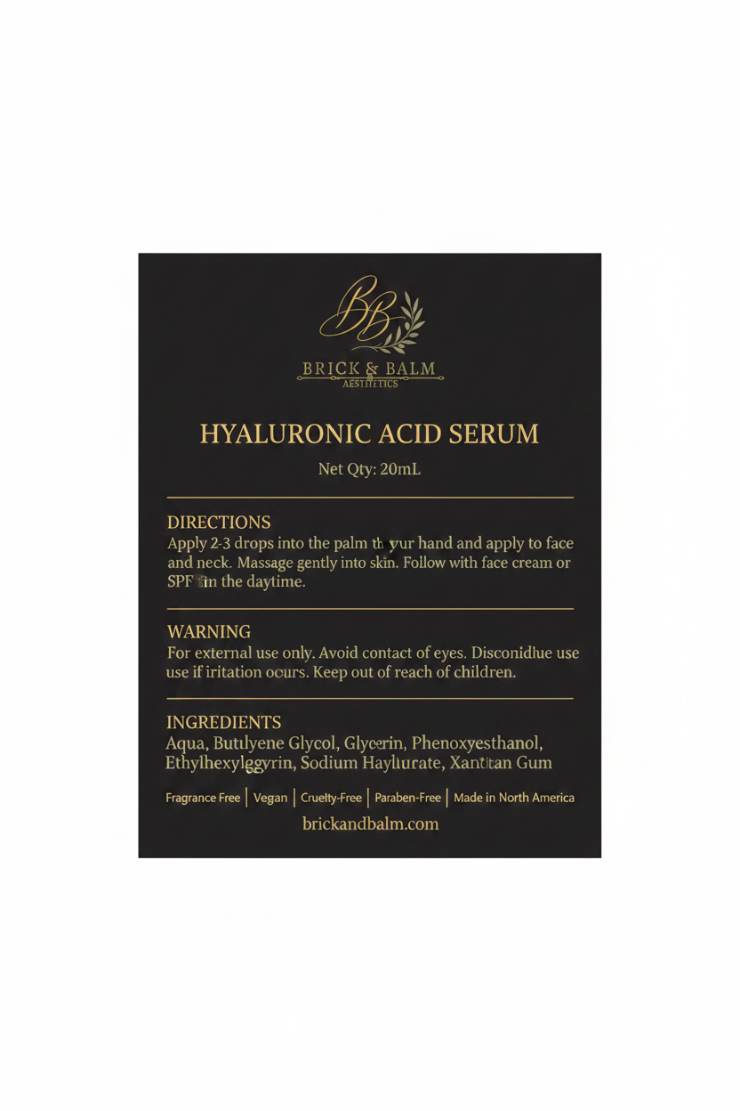 Back Label with Logo