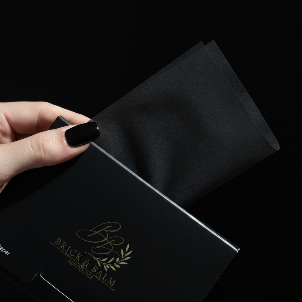 Blotting Papers Texture - Black