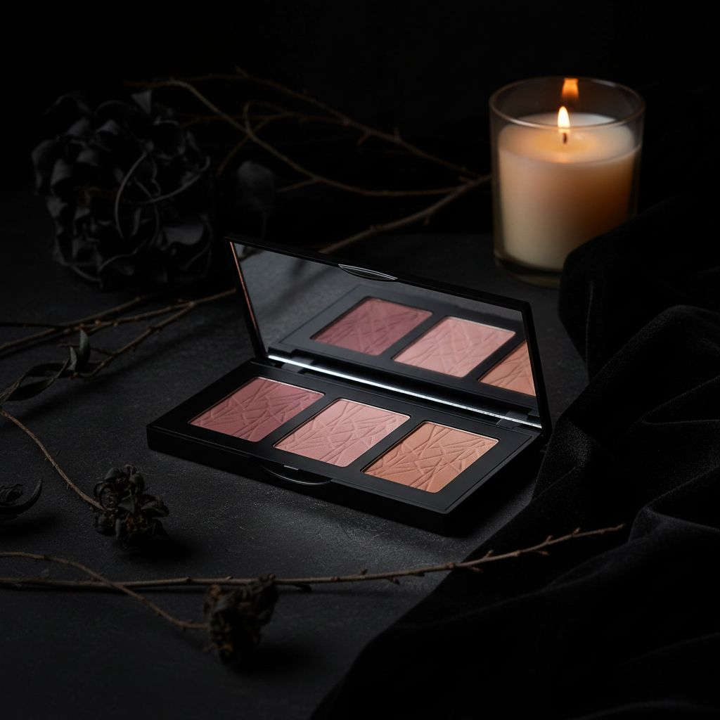 Blush Palette Flat Lay