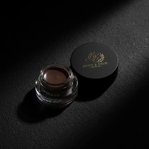 Brow Pomade Deep Brown - Correct Glass Jar