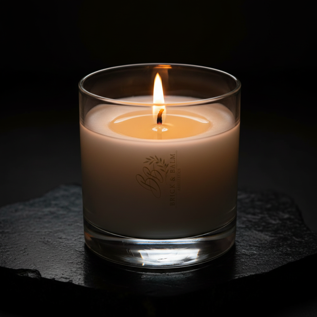 Candle Flame Close-Up