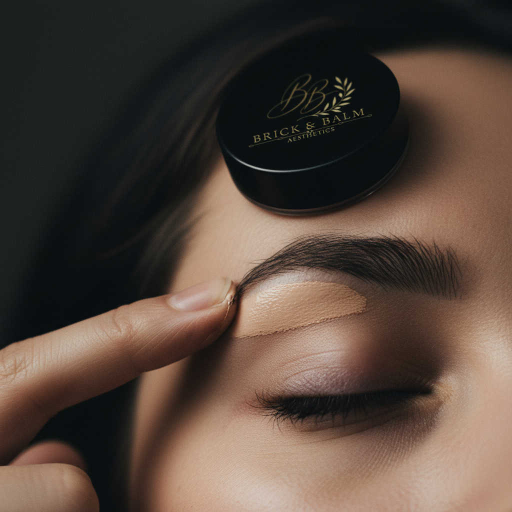 Eye & Lip Primer on eyelid