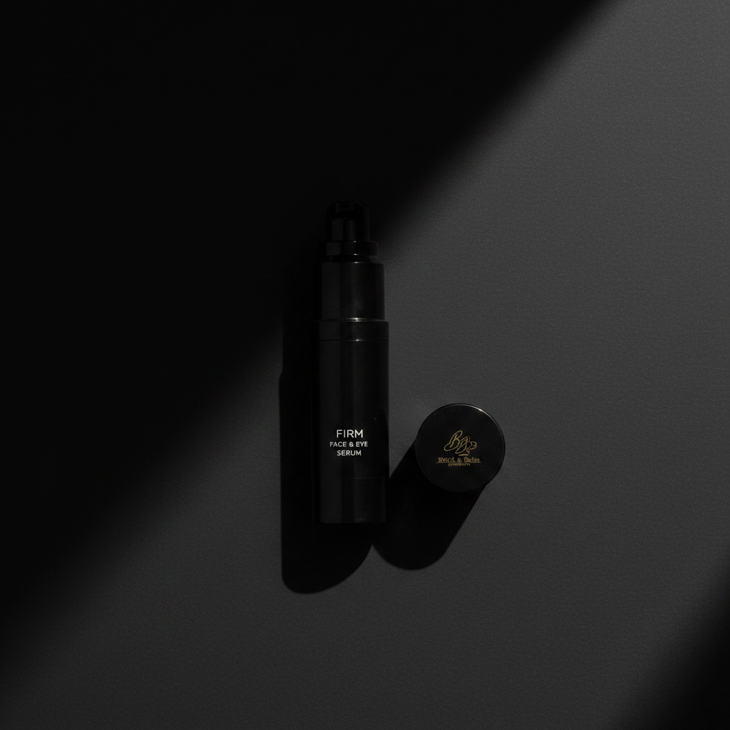 Firm Serum overhead flat lay v3