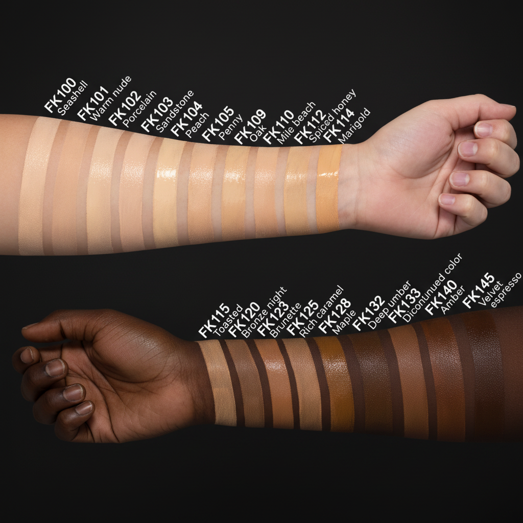 Foundation Shade Swatch - On Brand