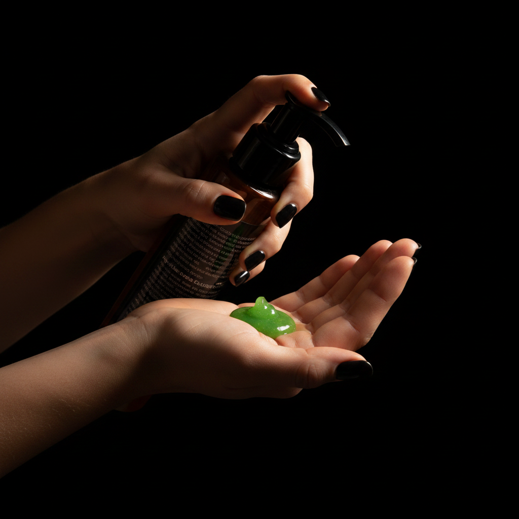 Kale Cleanser In-Use Corrected