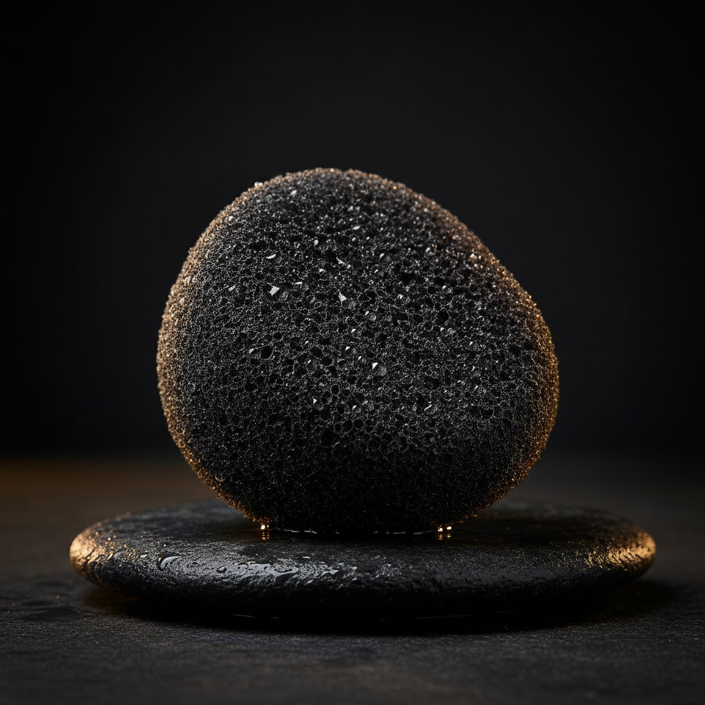 Konjac Sponge Dark Product Shot