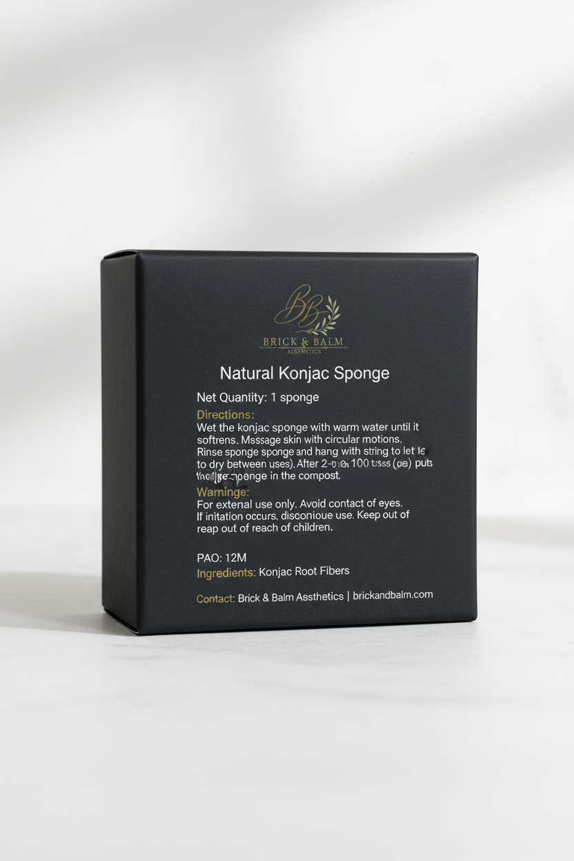 Natural Konjac Sponge