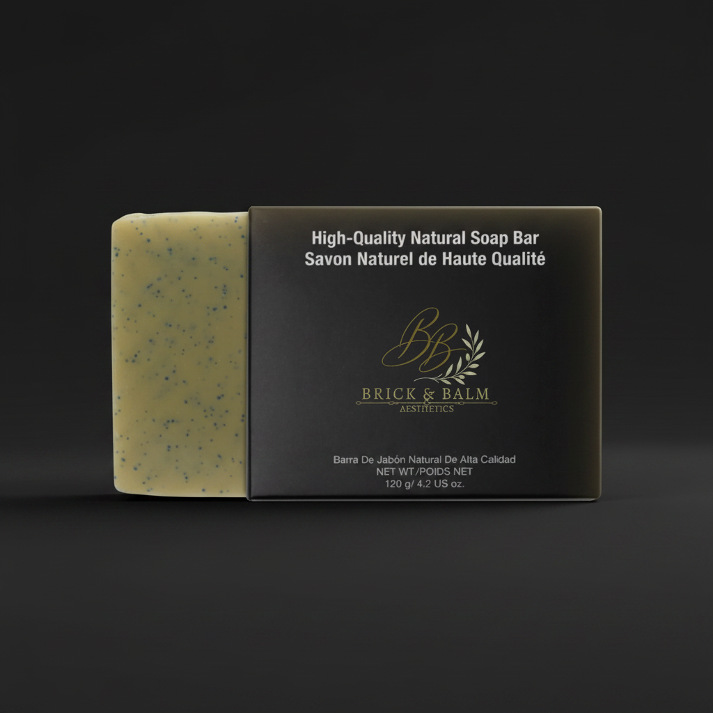 Natural Soap - Sunflower Goddess packaging dark