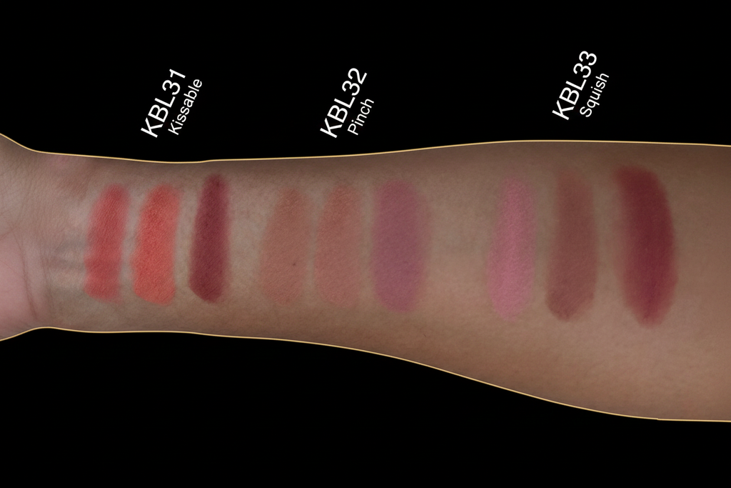 Pinch Blush Palette Swatches