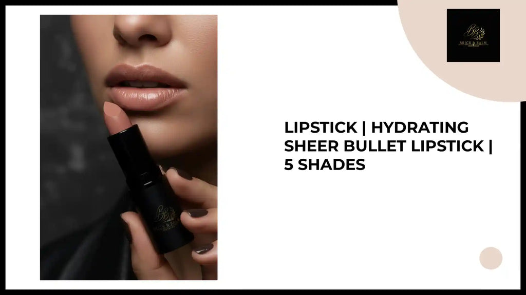 Lipstick | Hydrating Sheer Bullet Lipstick | 5 Shades by@Outfy