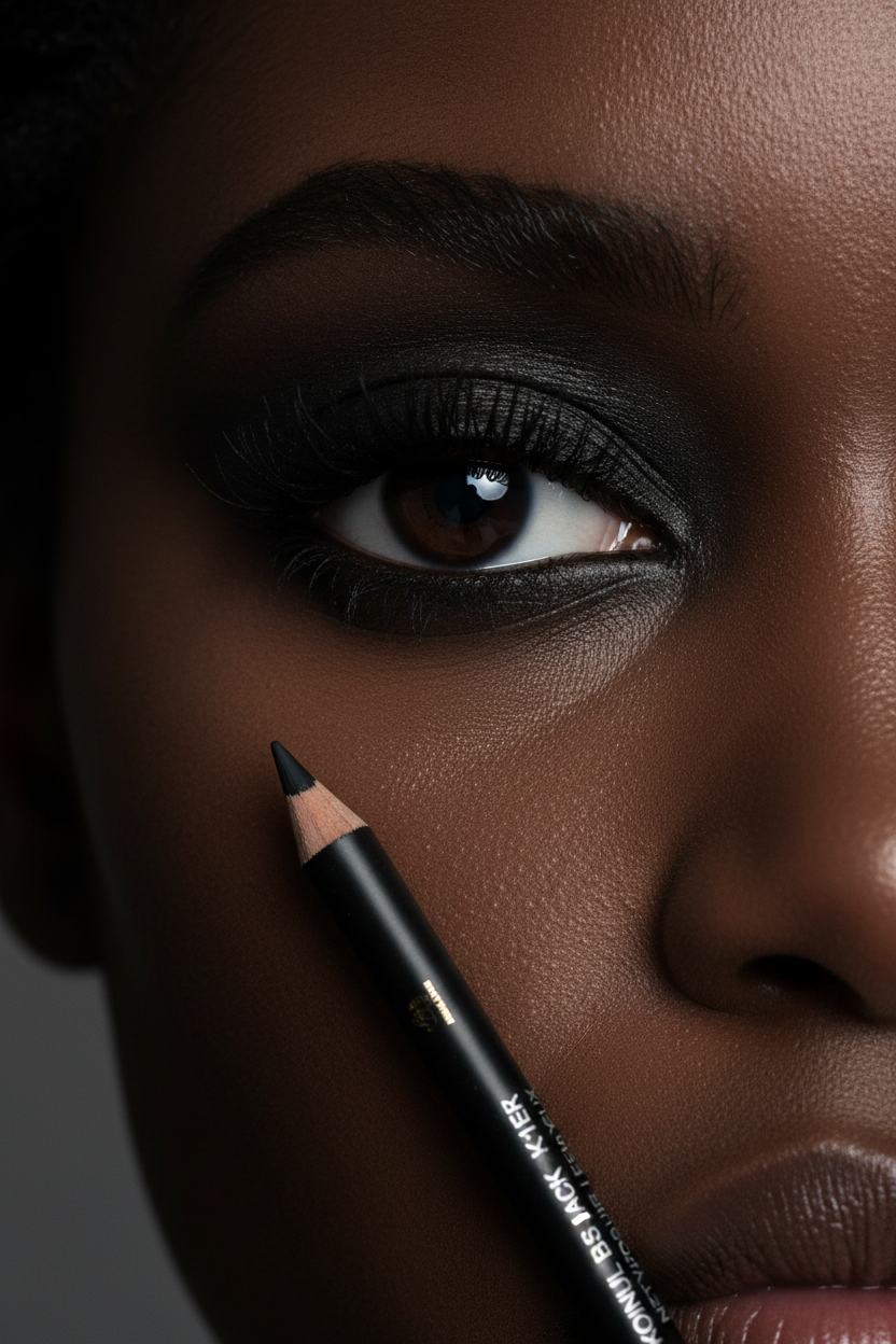 Smoky Eye Model Close-Up