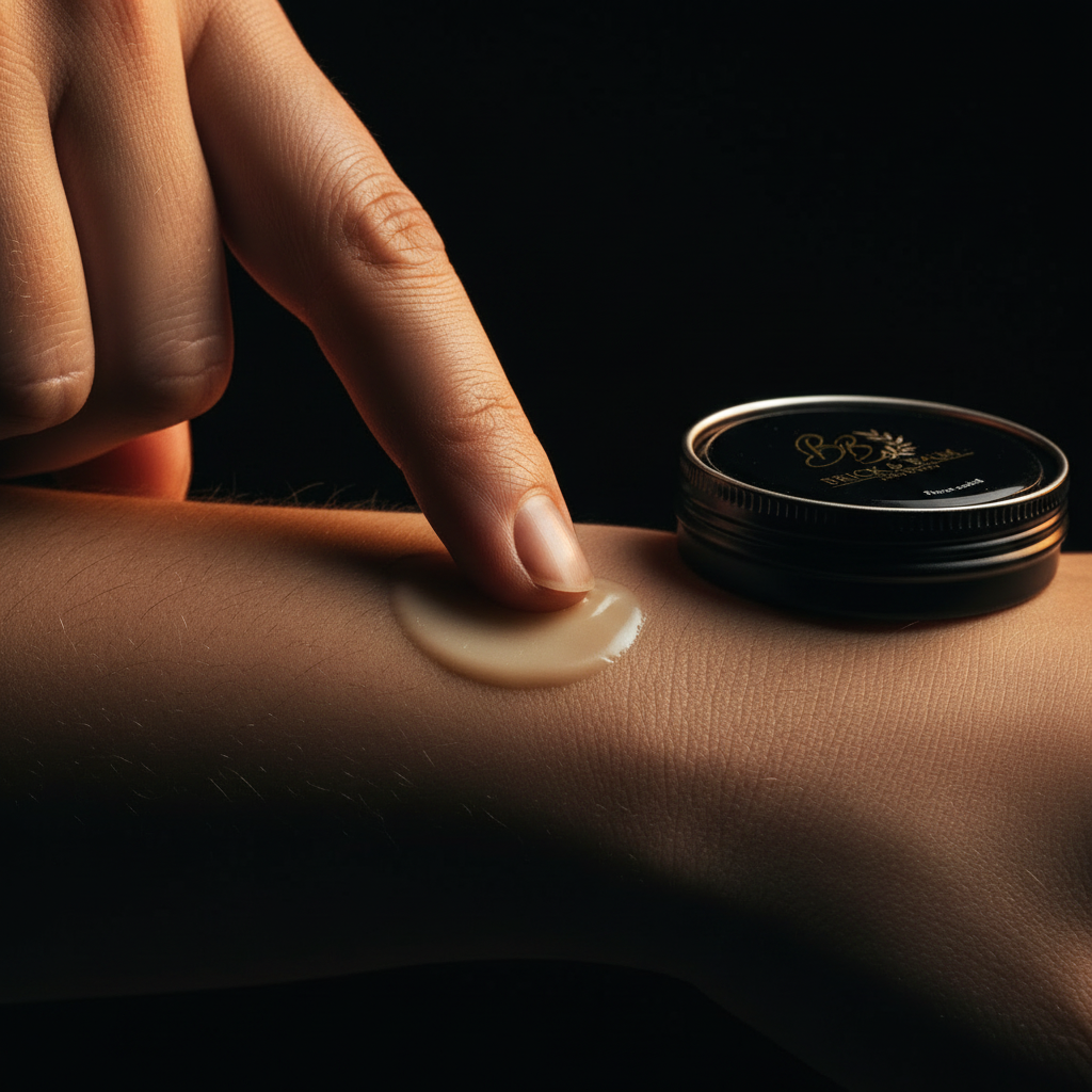 Solid Fragrance Texture - Wrist Application