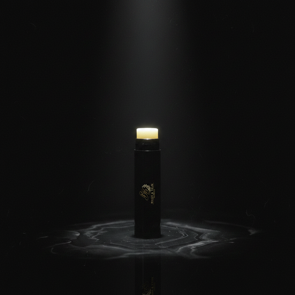 Vegan Lip Balm obsidian spotlight